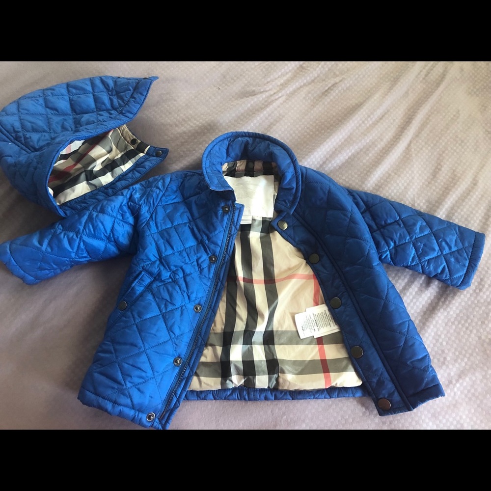 Kids Burberry Jacket. Size: 9 months
